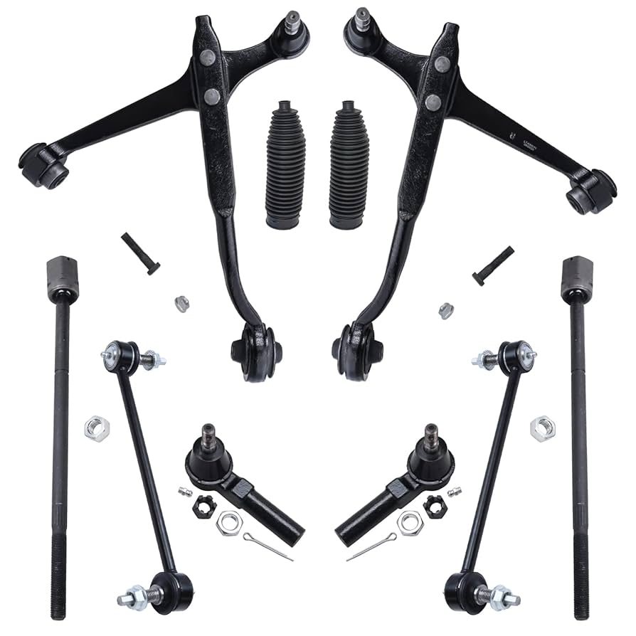 Amazon.com: Detroit Axle - 10pc Front End Suspension Kit for